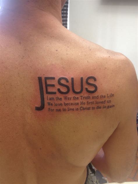 jesus tattoo